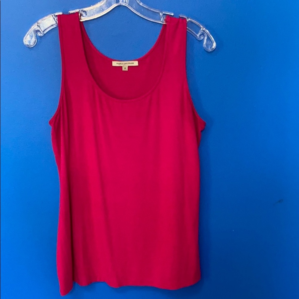 PEOPLE LIKE FRANK Sz M Magenta Tank